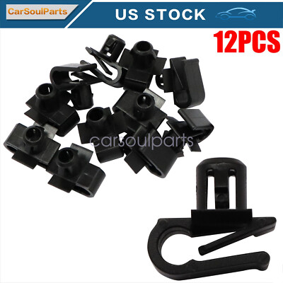Set of 12 Bumper Grille Fixing Clip for 2002-2004 Benz C32 AMG SLK320 S600