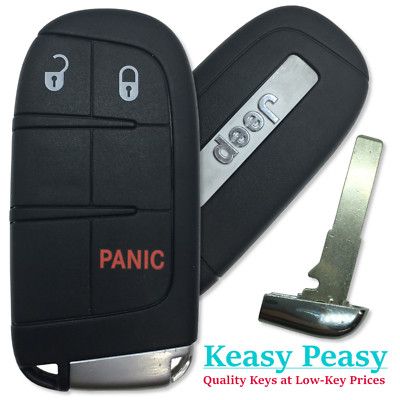New OEM Jeep Compass 2017-21 Remote Fob FCC: M3N-40821302 - 68250335AB