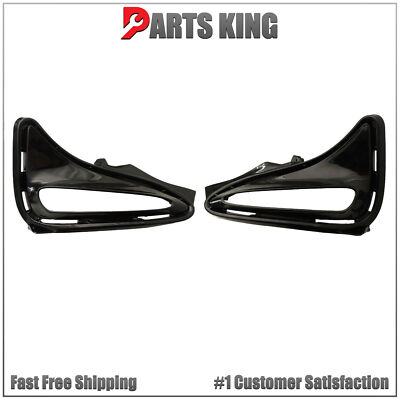 For 2017 2018 2019 Toyota Corolla CE LE XLE Sedan Fog Cover Bezel Side Trim Pair
