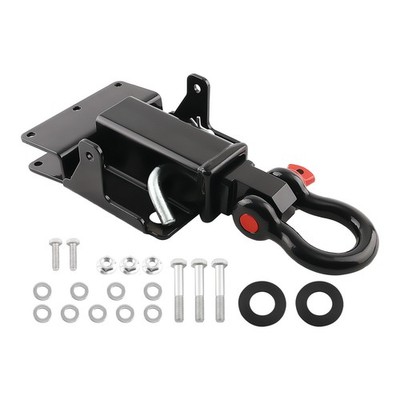 Shackle Hitch Receiver + 2'' Rear Hitch Mount For Kawasaki MULE SX 2017-up QME