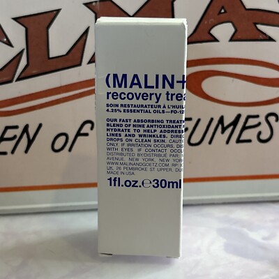 MALIN + GOETZ Recovery Treatment Oil NEW in Box Squalane FULL SIZE 1oz NIB