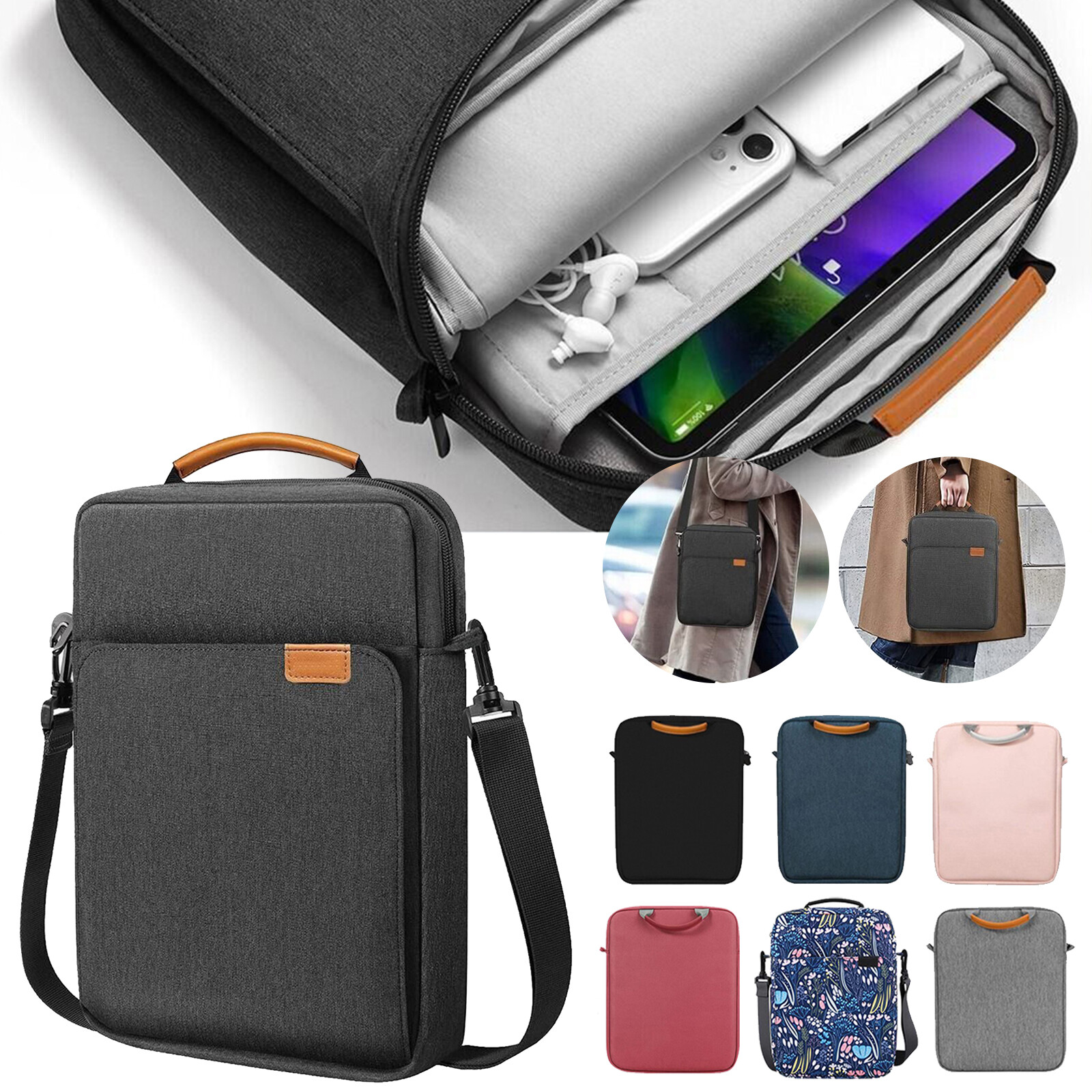 Laptop Sleeve Case Bag Cover Handle For MacBook Air Pro Leno