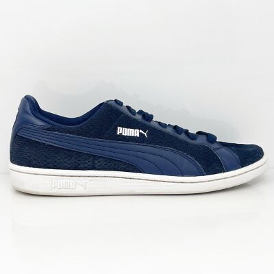 

Puma Mens Smash Knit 365458 04 Синяя повседневная обувь Кроссовки Размер 11, Синий, Smash Knit
