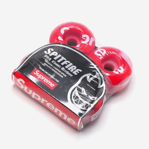 Supreme x Spitfire Classic Wheels (Set of 4) - RED - 54mm