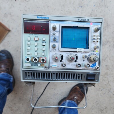 Tektronix TM5003 Programmable Distortion Analyzer System With SC 503 / DM 5110