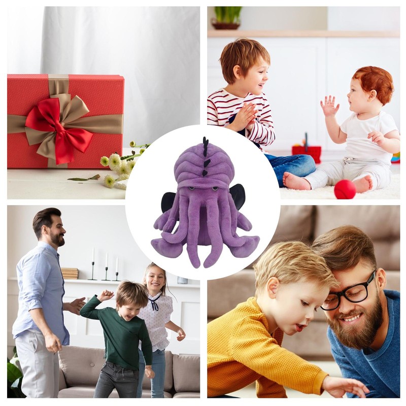 Cthulhu Plush Soft Octopus Stuffed Animals Creative Realistic Deep Sea Animal