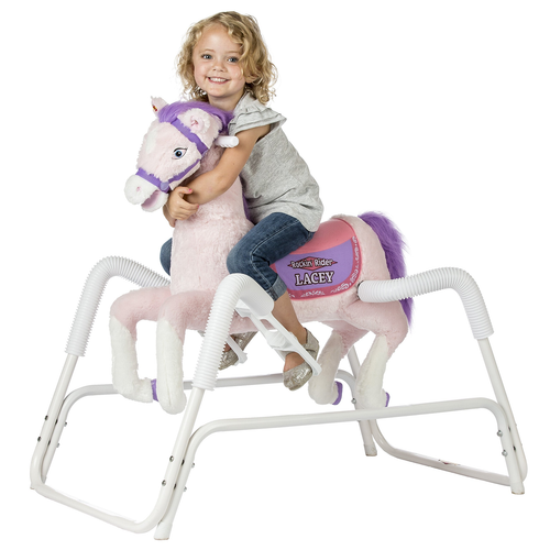 Rockin' Rider Lacey Talking Plush Spring Horse
