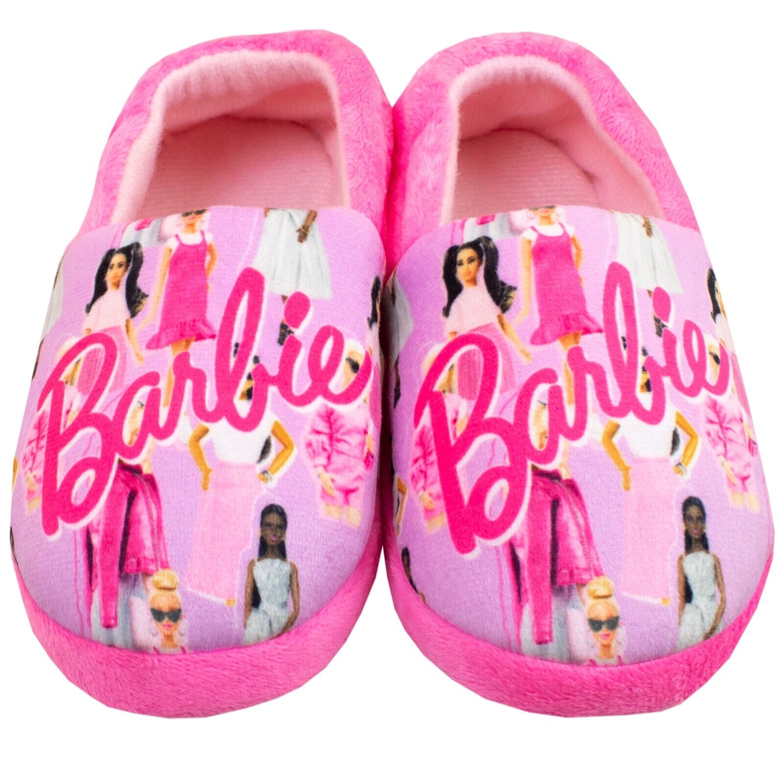 Barbie Slippers Kids Girls UK Size 8 9 10 11 12 13 1 2 Barbie Slippers Kids Girls UK Size 8 9 10 11 12 13 1 2