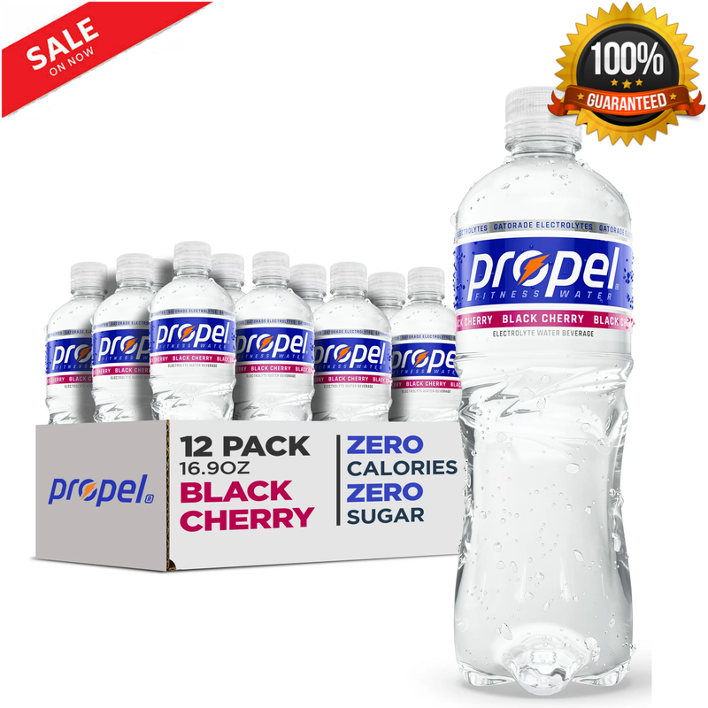Propel Cherry Flavored Enhanced Water with Electrolytes, 16.