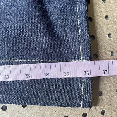 Pre-owned True Religion Jimi Hendrix Skull Drugs Rock Ufo Alien Denim Jeans Flap 36x36 Men In Blue