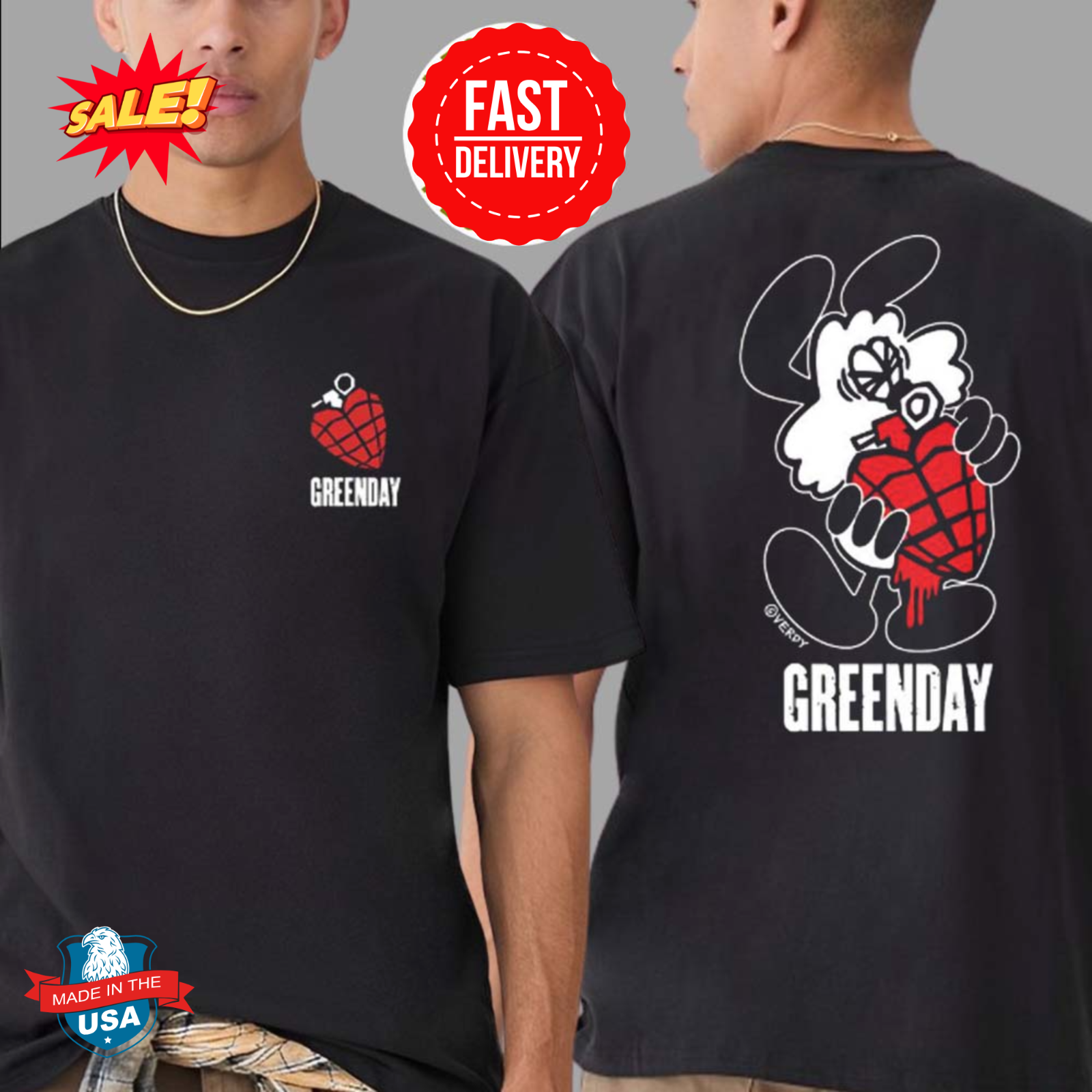 Green Day Band x Verdy American Idiot Celebrate Green Day's Green Day Band x Verdy American Idiot Celebrate Green Day's