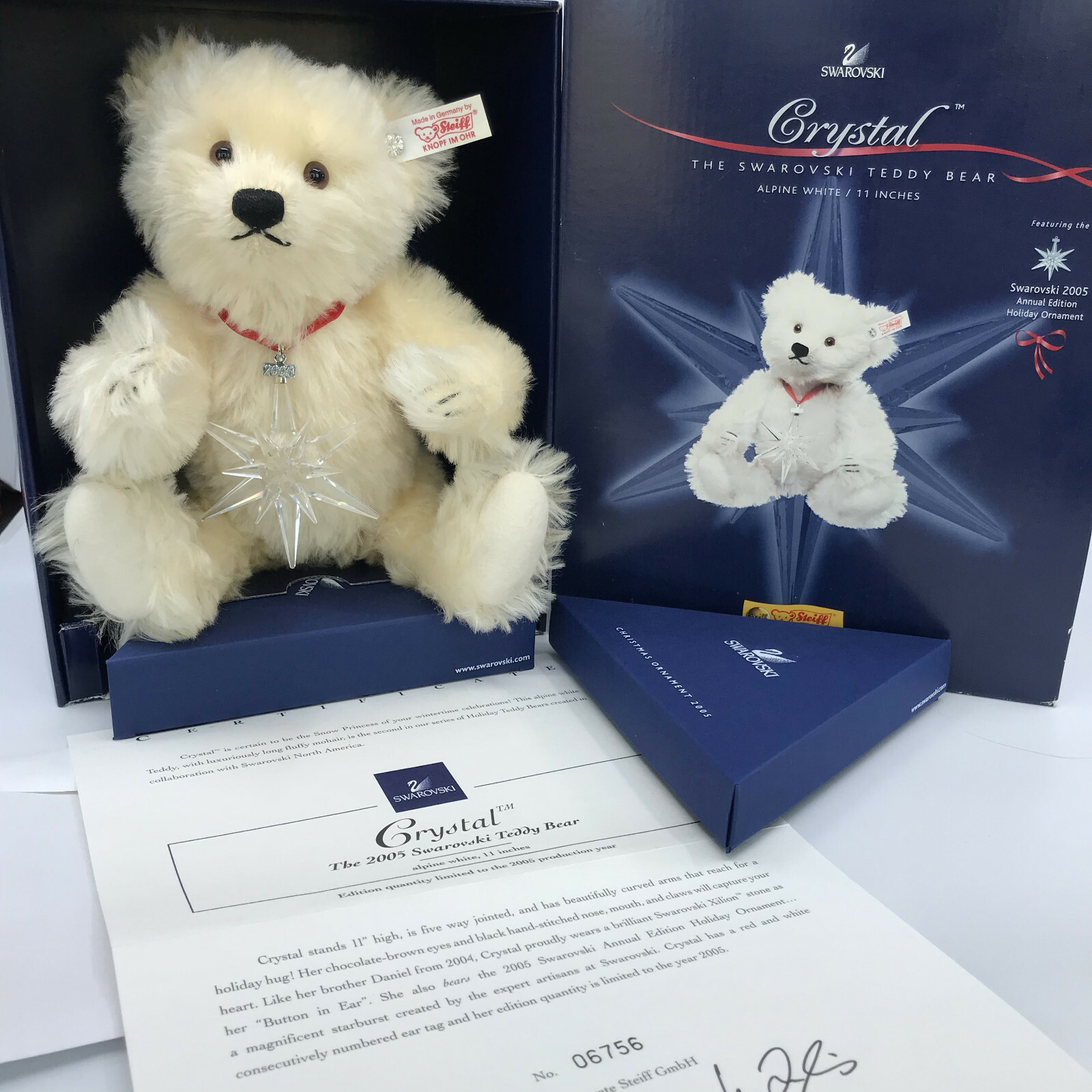 シュタイフ 2005 スワロフスキー　クリスタルベア シュタイフ スワロフスキー クリスタルベア 2005 Crystal Bear
