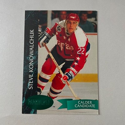1992 Parkhurst Hockey #202 Steve Konowalchuk RC Emerald Ice