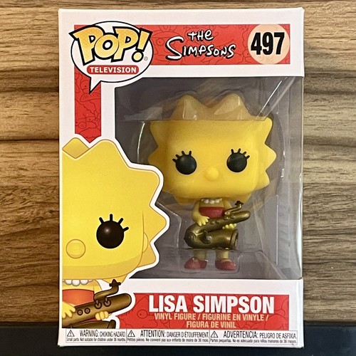 Lisa Simpson Funko Pop! #497 Television Vinyl Figure Brand Lisa Simpson Funko Pop! #497 Television Vinyl Figure Brand