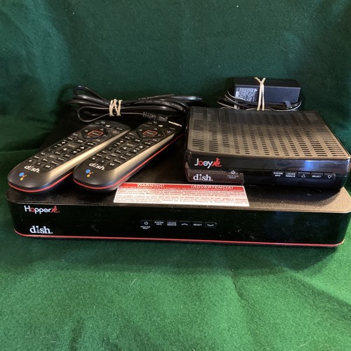 Dish Network 4K Joey Satellite Receiver Hopper Duo whole Home PVR DVR