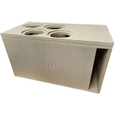 Tru Spec Back Vented Prefab Four Up Port 6.5'' Subwoofer Enclosure