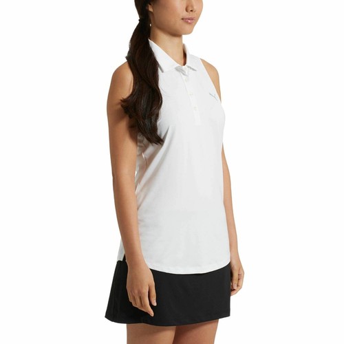 

[572372-07] Женское поло для гольфа Puma Racerback, Белый