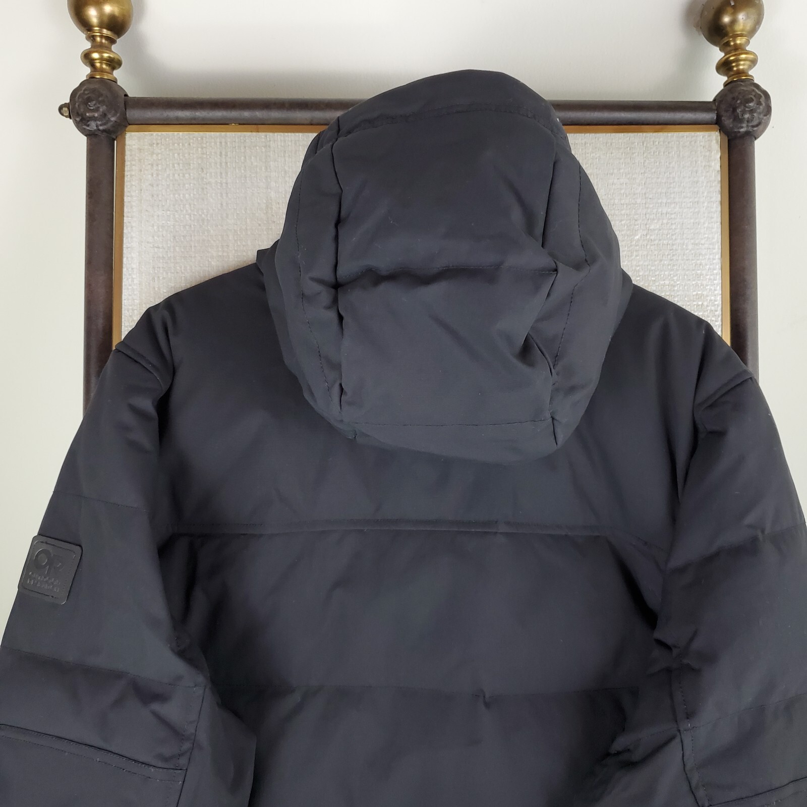 Pre-owned Outdoor Research $349  Size 2xl Mens Jacket 700 Duck Down Canvas Coat Black