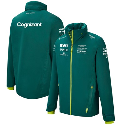 ASTON MARTIN F1 ASTON MARTIN MENS COGNIZANT FORMULA 1 2021 OFFICIAL TEAM JACKET