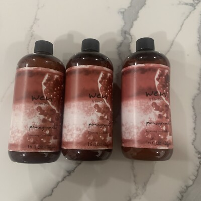 Wen by Chaz Dean Pomegranate Cleansing Conditioner 16 oz Lot of 3