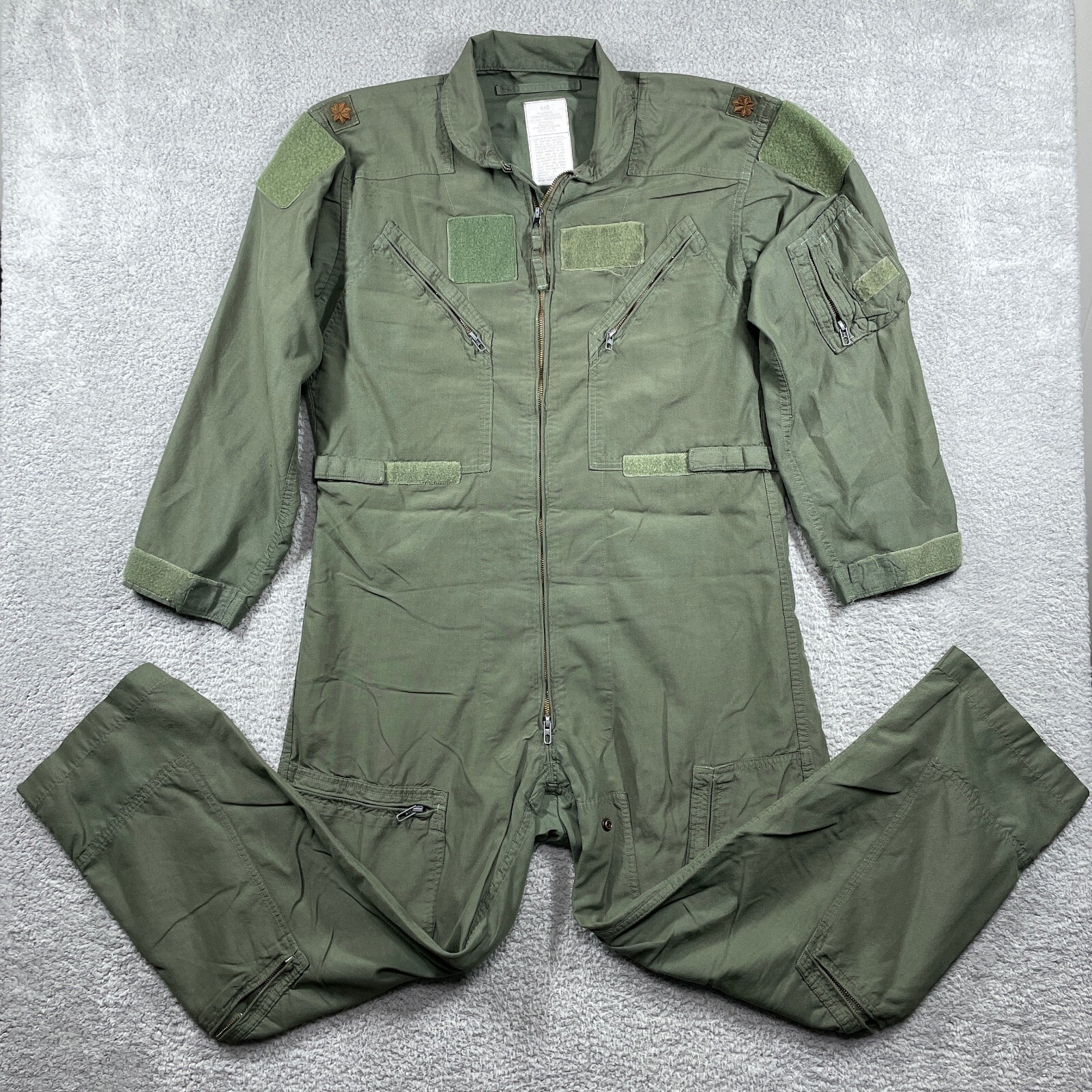 パンツ U.S ARMY COVERALLS FLYERS CWU-27/P CWU-27/P Sage Green Utility Mechanic Flyers Summer Coveralls