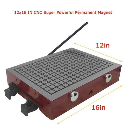 12*16 IN CNC Super Powerful Permanent Magnet Dhuck Machining Magnetic Table