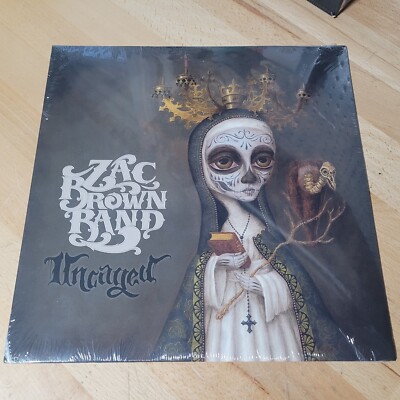 UNCAGED - ZAC BROWN BAND STORE EXCLUSIVE BLACK VINYL Only 500 Units Made