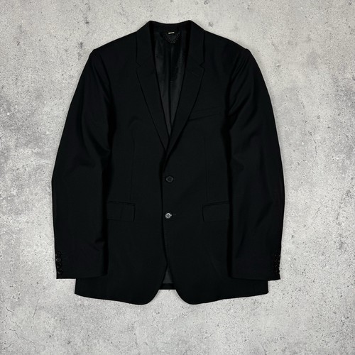 ジャケット Burberry Blazer Monopetto In Lana Burberry London Mansell Men's Virgin Wool Black Blazer