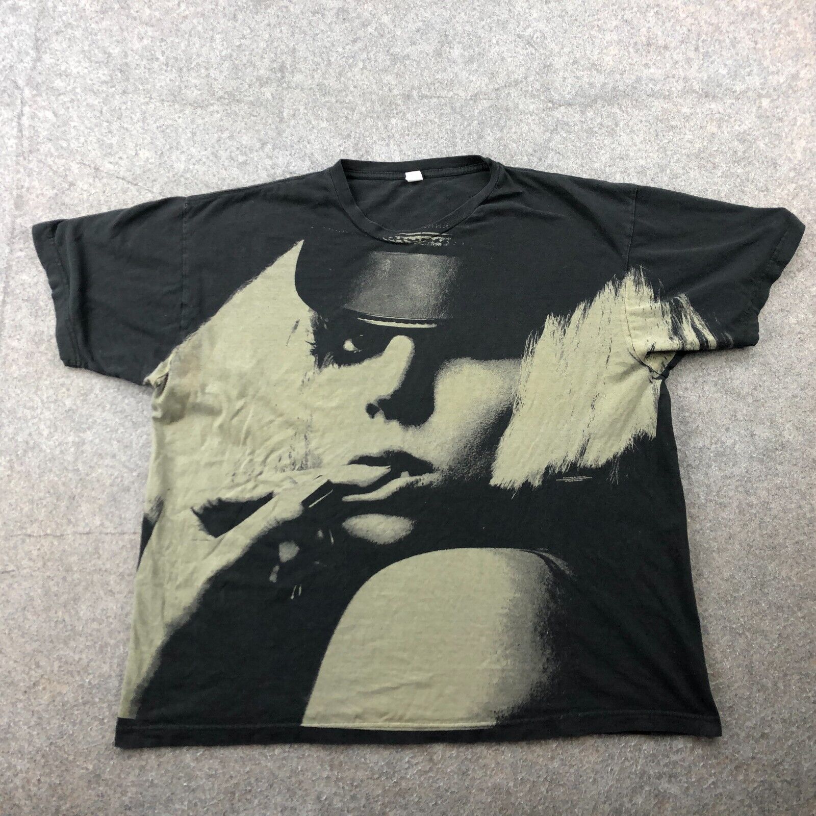 Lady Gaga Shirt Men XL Black The Fame Monster Mega Print Lady Gaga Shirt Men XL Black The Fame Monster Mega Print
