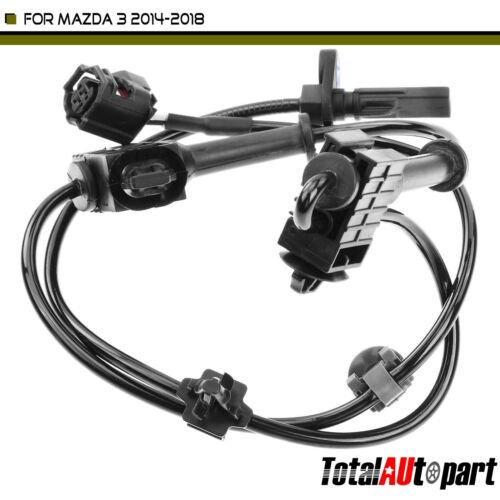ABS Wheel Speed Sensor for Mazda 3 2014-2018 L4 2.0L L4 2.5L Front Left or Right