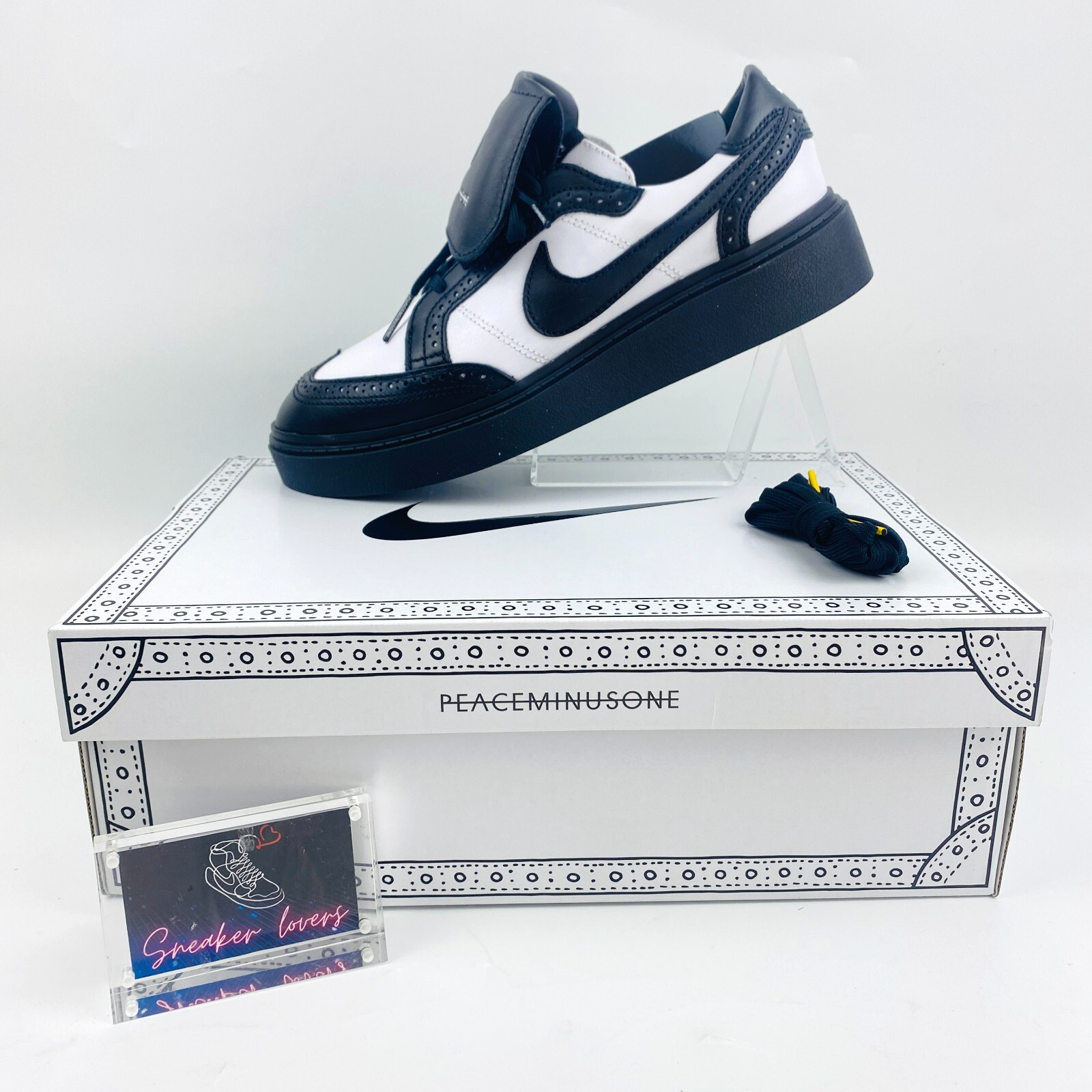 PEACEMINUSONE × Nike Kwondo 1 G-Dragon Panda Wingtip Leather