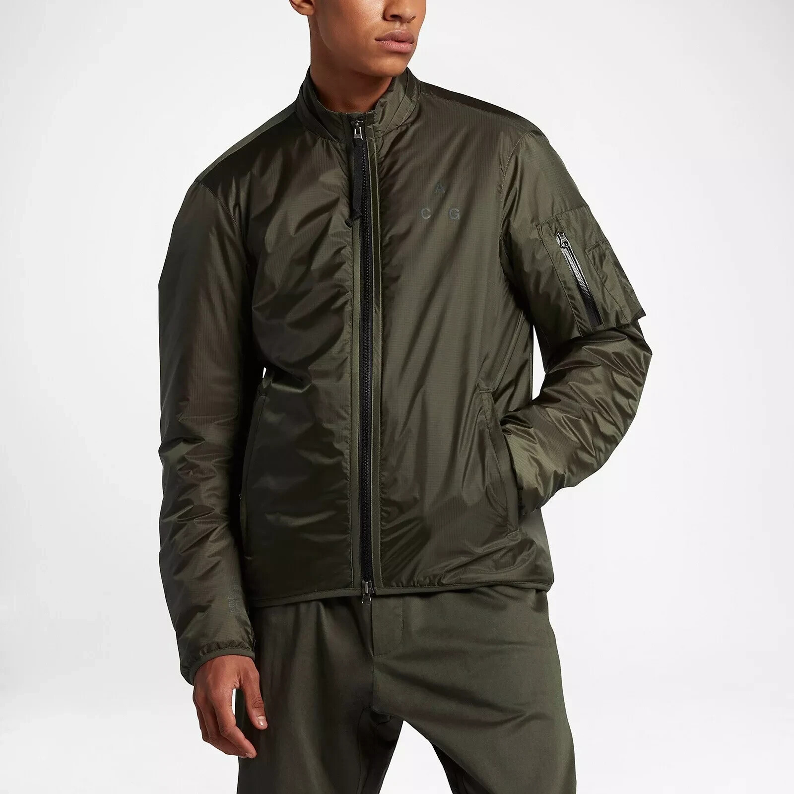 nikelab acg bomber jacket 2015fw 紺 nikelab acg bomber jacket 2015fw 紺