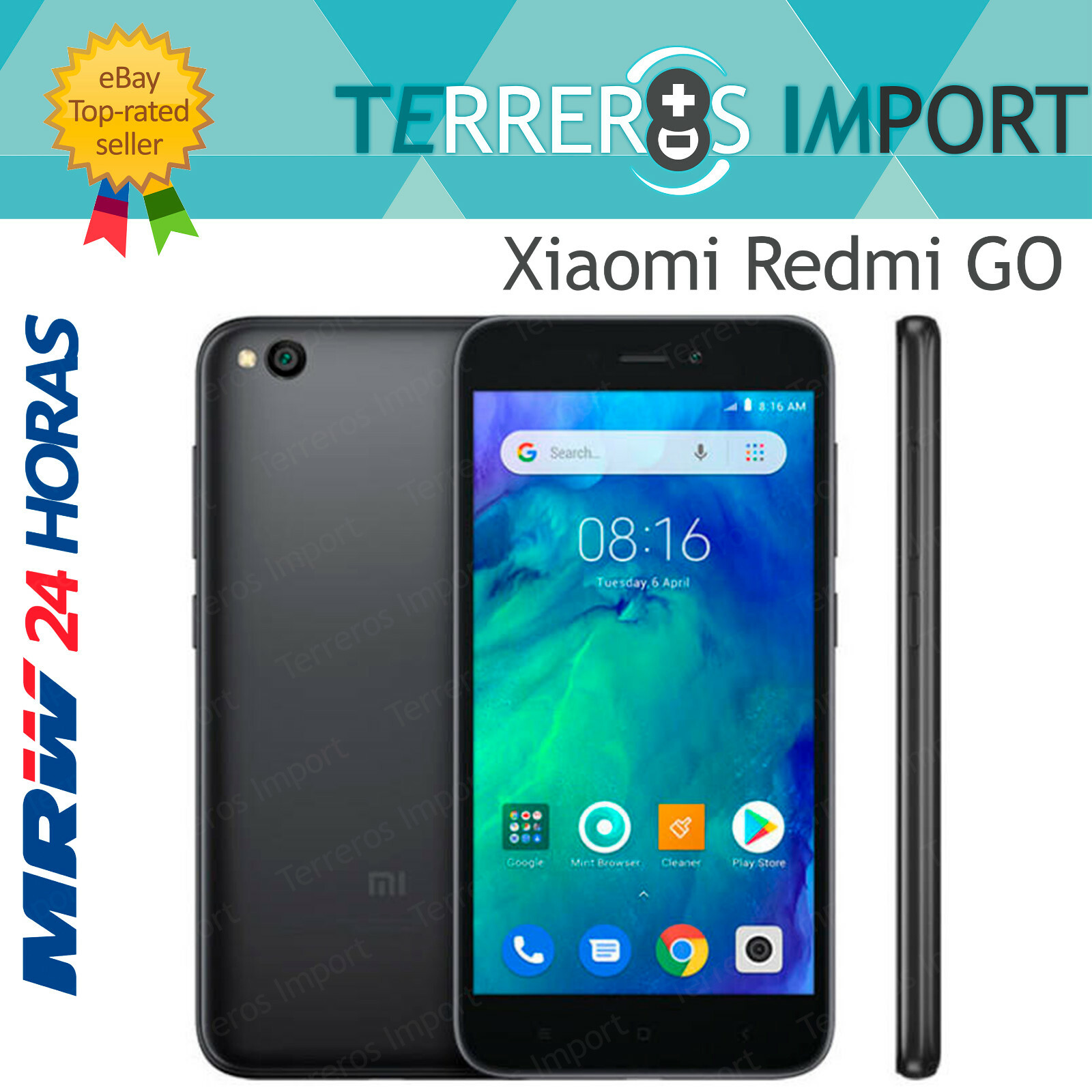Xiaomi Redmi Go Negro 5.0" 1GB Ram 8GB Rom Version Global Español