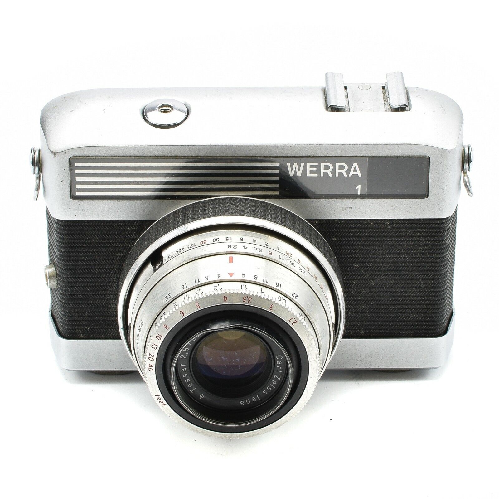CARL ZEISS WERRA 1E CAMERA 35mm WITH TESSAR LENS 50mm f/ 2.8 CARL ZEISS WERRA 1E CAMERA 35mm WITH TESSAR LENS 50mm f/ 2.8