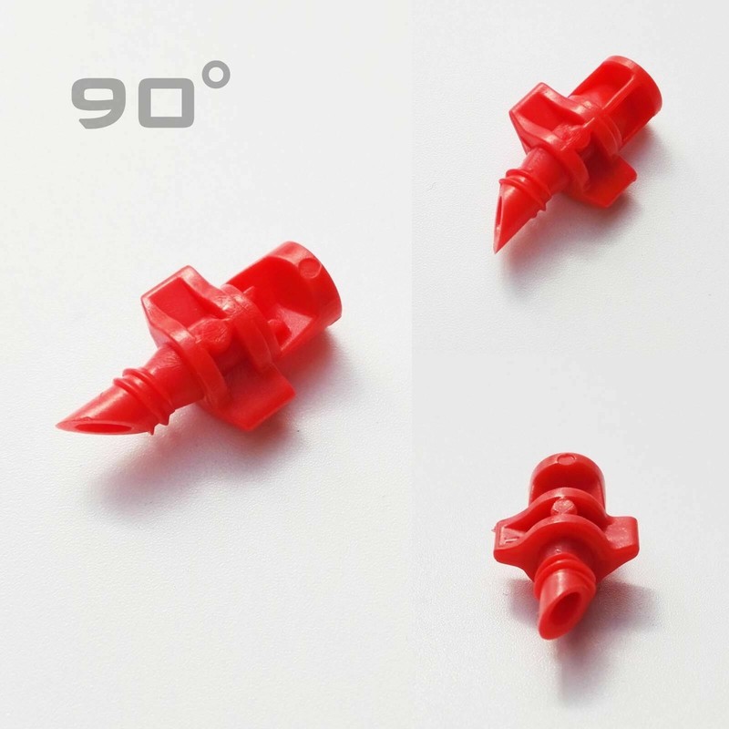 25pc EZ Clone Sprayer Nozzle Jet Mister Cloning Machine Hydroponic 90°/180°/360°