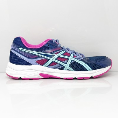 

Женские кроссовки Asics Gel Contend 3 T5G5N синие кроссовки размер 9,5 D, Синий, Gel Contend 3