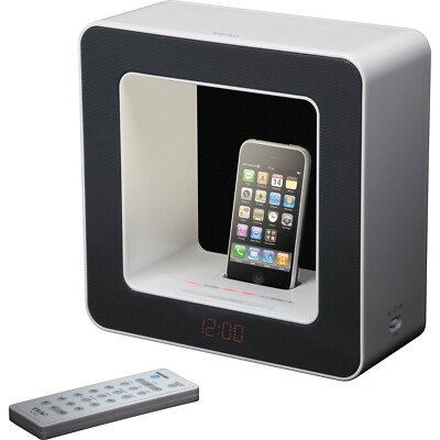 Teac SR-LUXi TableTop Audio LAMP 30-PIN iPod Dock FM RadioAlarm Clock Brand New
