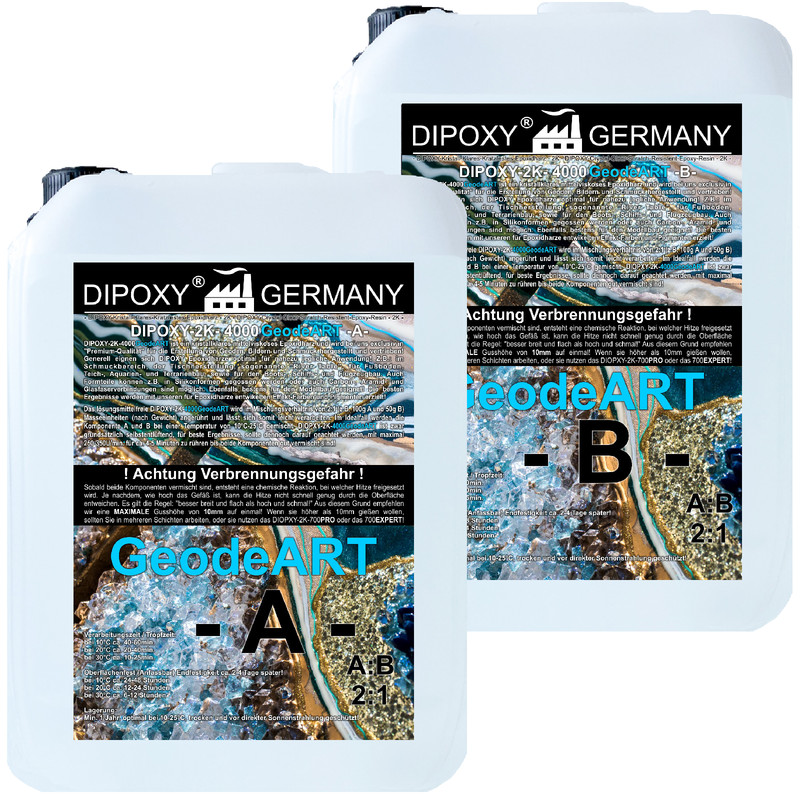 Geodeart RÃ©Sine ÃPoxy Clair Epoxydharz ÃPais Geode Type Epoxy RÃ©Sine 0,75kg