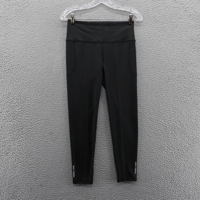DSG Womens Performance High Rise 7/8 Running Tight Black Small NEW