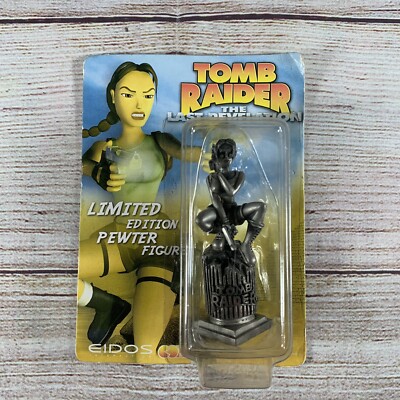 Tomb Raider Lara Croft The Last Revelation Limited Edition Pewter Figure 3'' 