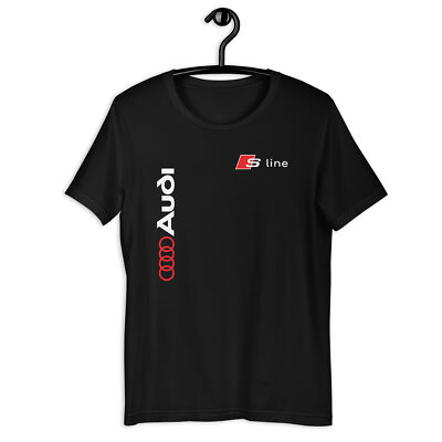 Audi S-Line Sport Racing-Inspired Logo Unisex Tee S-5XL