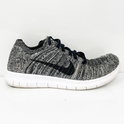 

Nike Boys RN Flyknit 2016 834362-100 Черные кроссовки для бега Размер 4,5 года, Черный, RN Flyknit 2016
