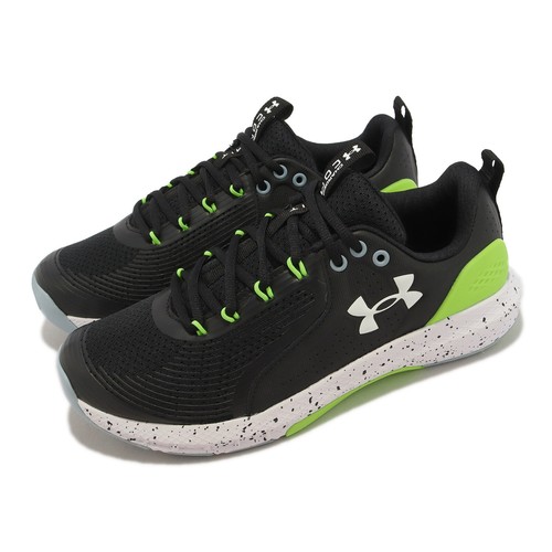 Мужские кроссовки Under Armour Charged Commit TR 3 UA Black White 3023703-006