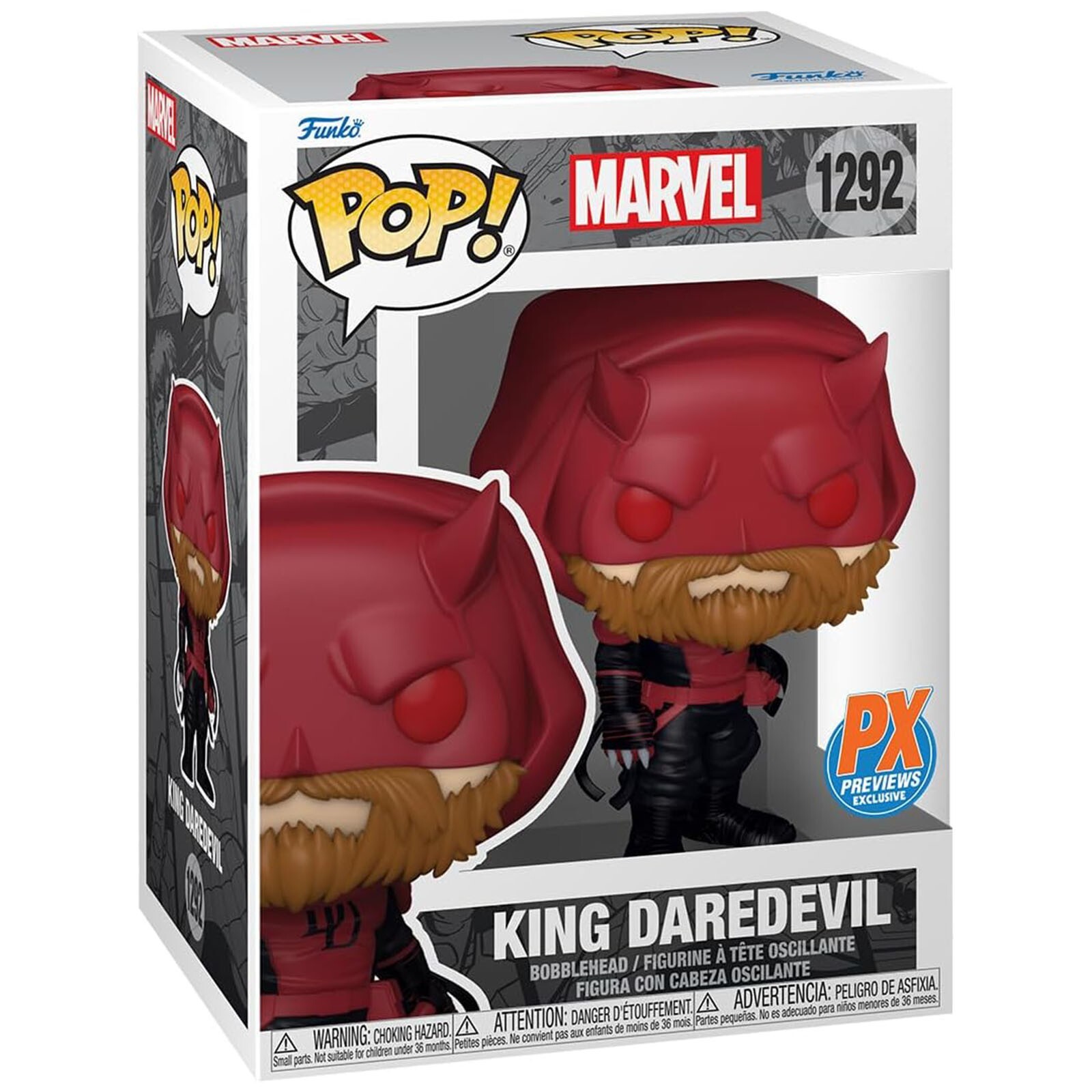 Виниловая фигурка Funko Marvel PX POP King Сорвиголова НОВАЯ В НАЛИЧИИ