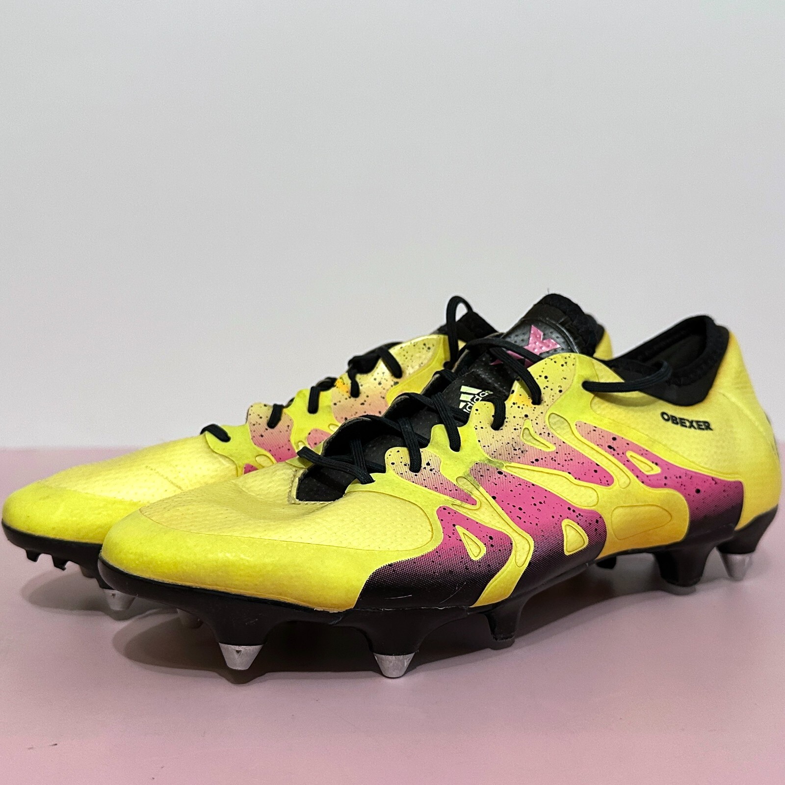 シューズ adidas X 15.1 SG ADIDAS X 15.1 SG Soft Ground Yellow Men`s Soccer Cleats