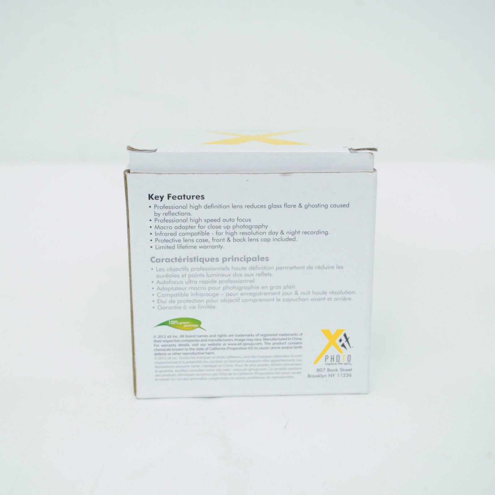 NEW in Box X It Photo Pro Series 0.43x High Definition AF Wide Angle Lens