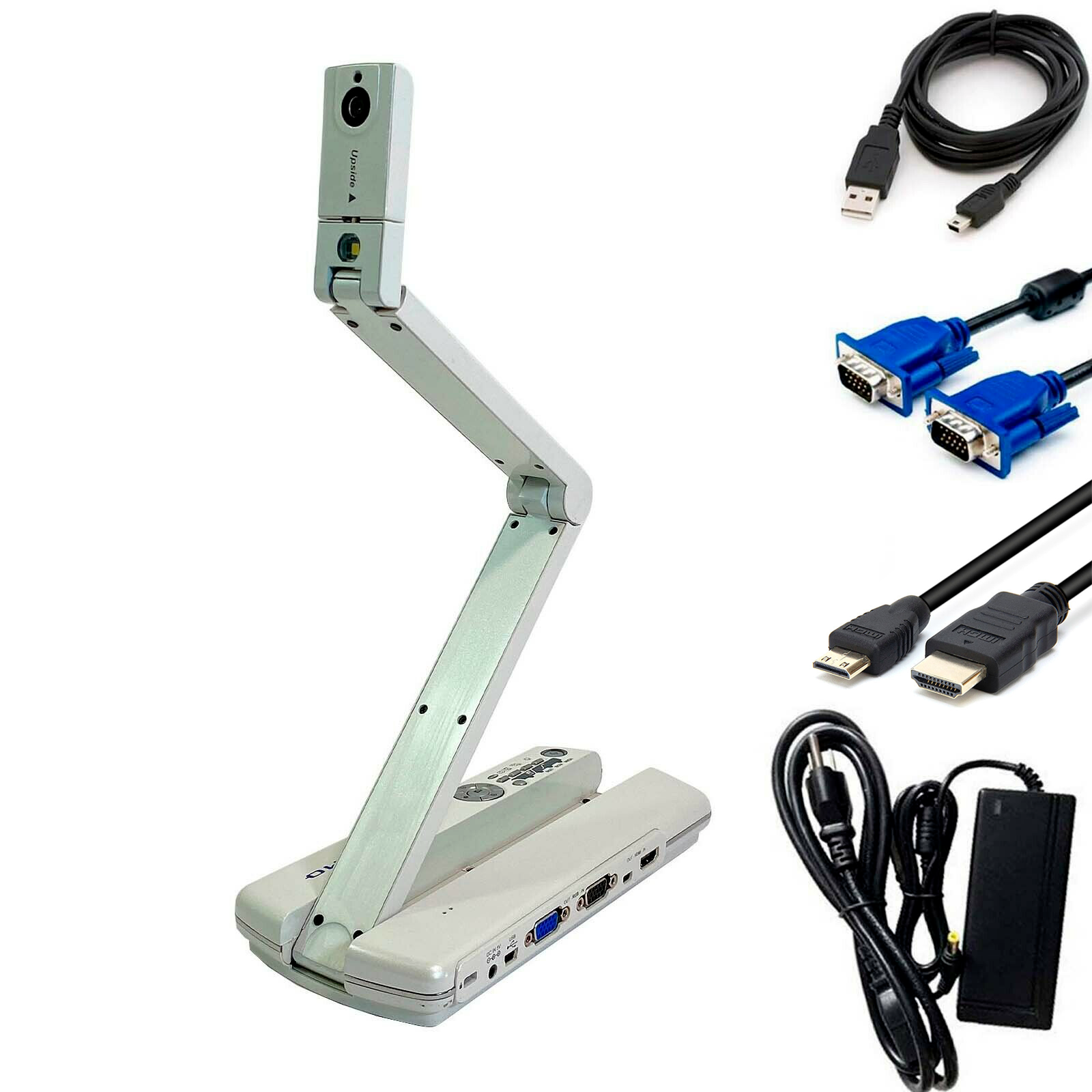 Elmo MO1 High Resolution Visual Presenter Document Camera HDMI RGB US
