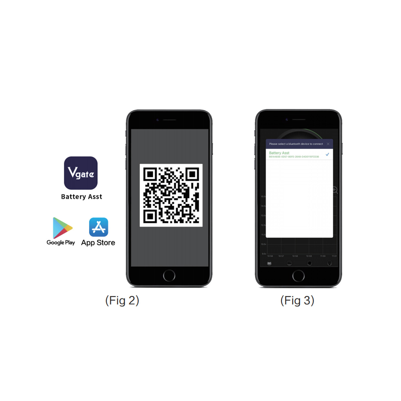 6~20V Car Battery Monitor​​ Tester 4.0 Voltage Meter Tester Analyzer Bluetooth