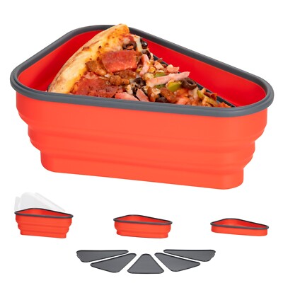 The Best Reusable/Expandable Pizza Container with 5 Serving Trays.