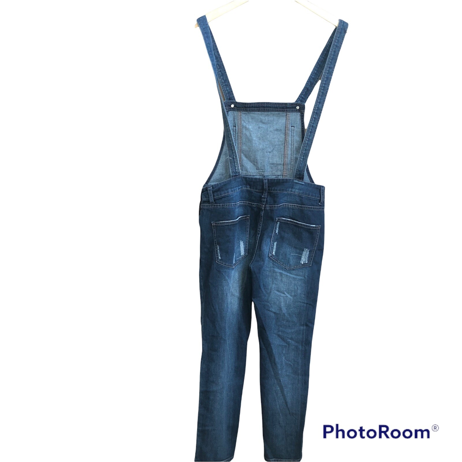 Джинсы Free People Slim Denim Overalls 